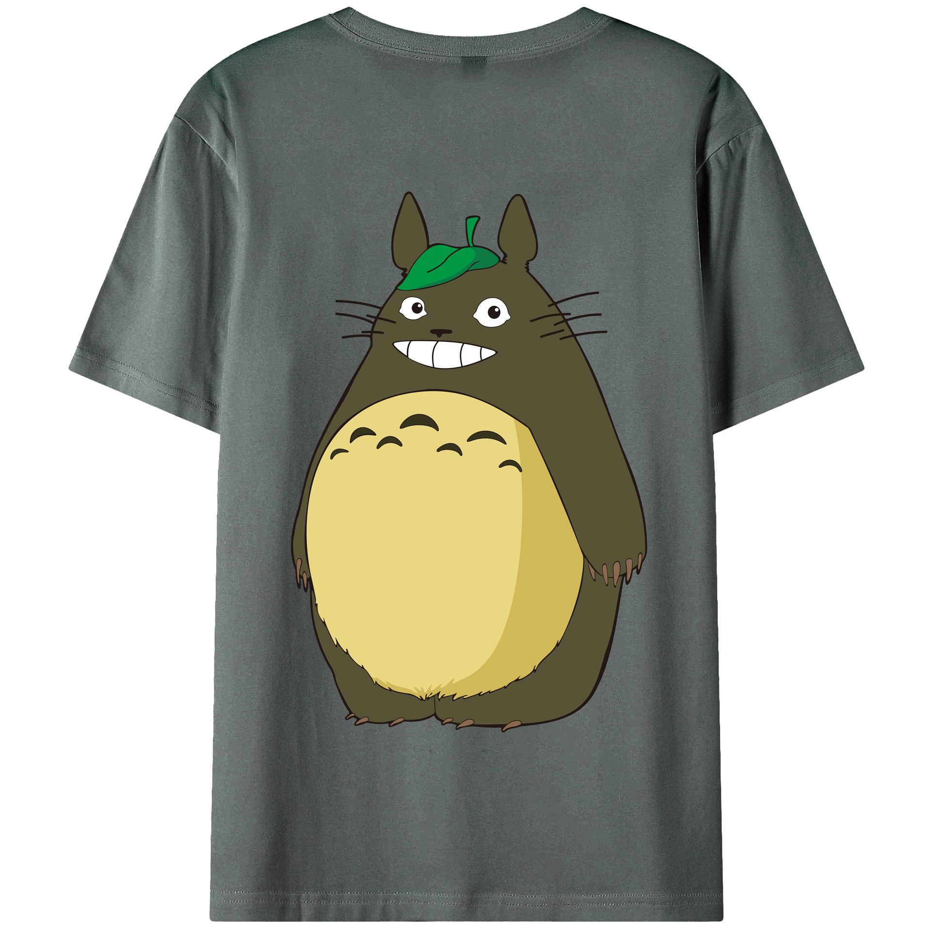 （画像用） となりのトトロ 草壁メイ 草壁サツキ My Neighbor Totoro Satsuki Kusakabe Mei Kusakabe 綿100％半袖Tシャツ（背面プリント）